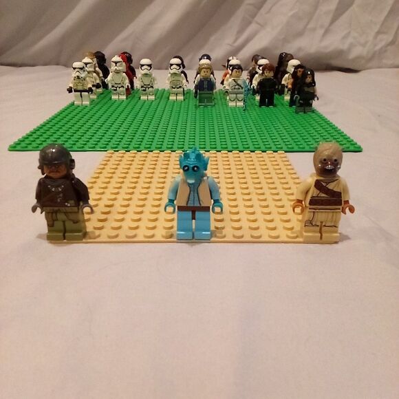 LEGO 34 Star Wars Minifigures Anakin Skywalker Emperor Vader Chewy Stormtroopers - Picture 5 of 14